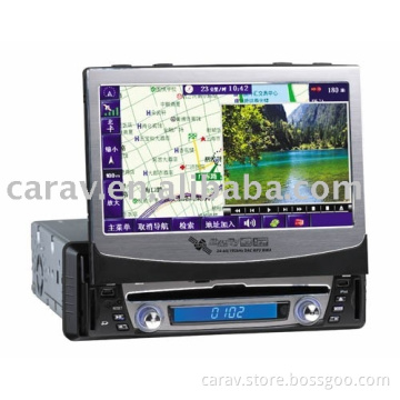 7&quot; TFT LCD One Din Indash GPS  DVD Player